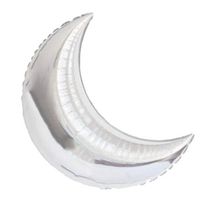 Moon Foil Balloon - Silver
