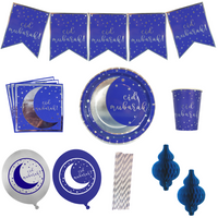Party In A Box - Eid - Blue & Silver