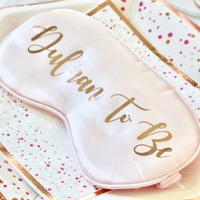 Dulhan To Be Eye Mask - Rose Gold