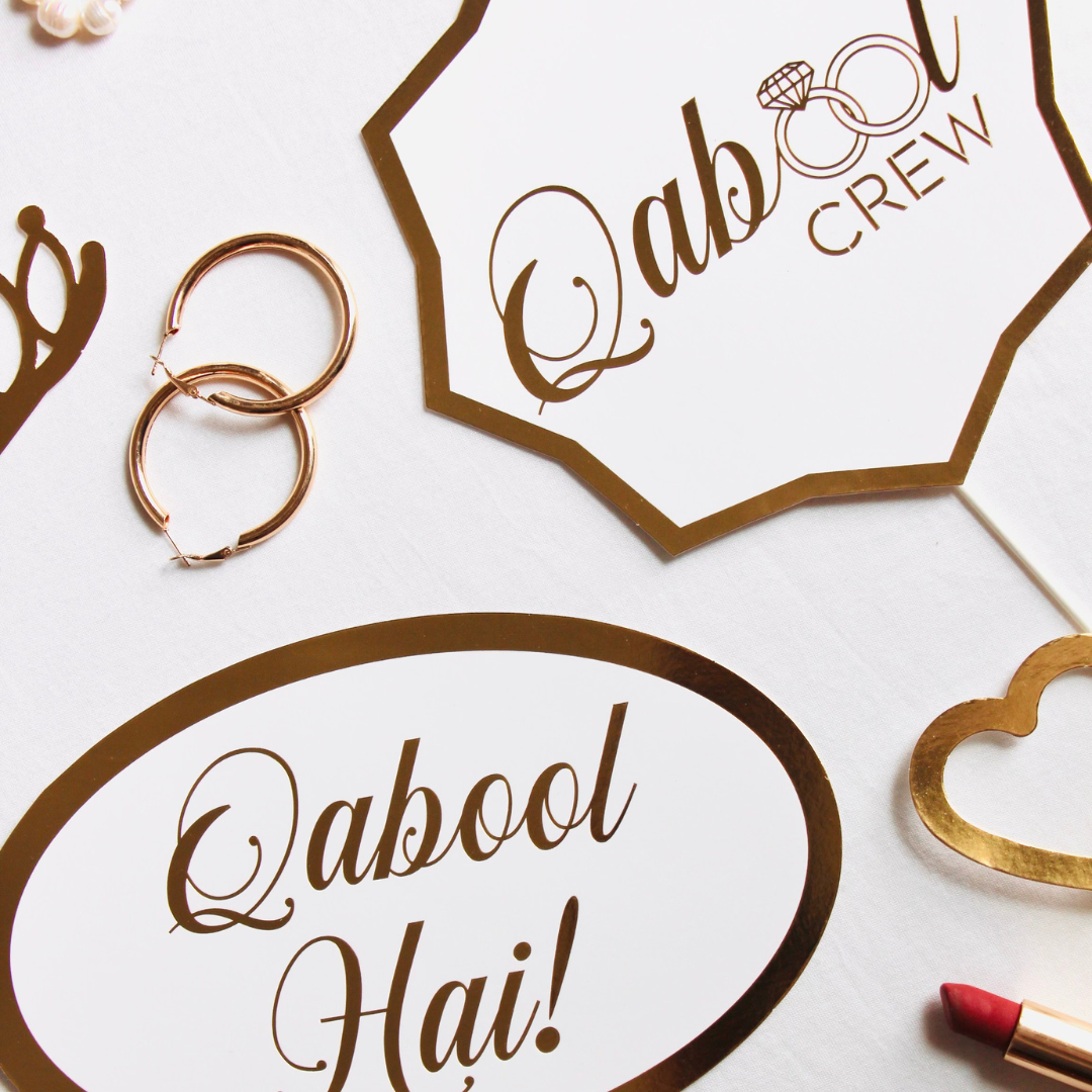 Qabool Engagement Party Kit