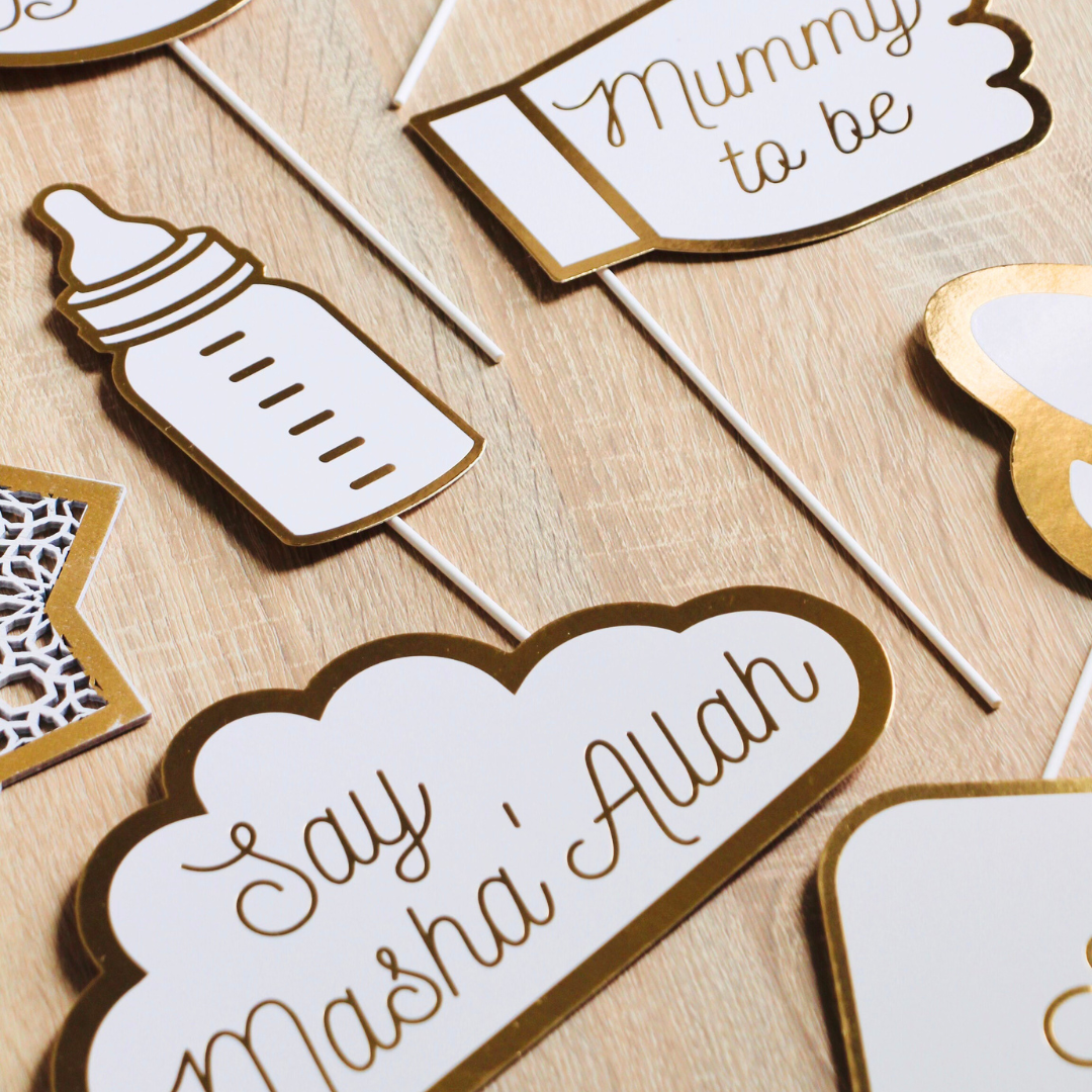 Muslim Baby Photo Props - 15 pack