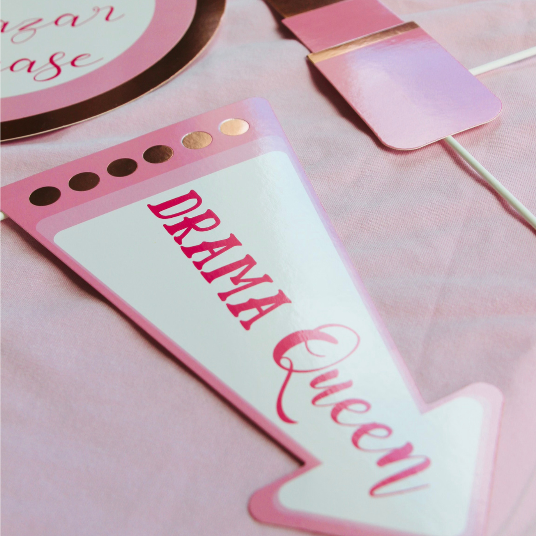Team Dulhan Photo Props - 15 pack