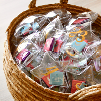 Fill Your Own Star Baubles (30pk) - Clear
