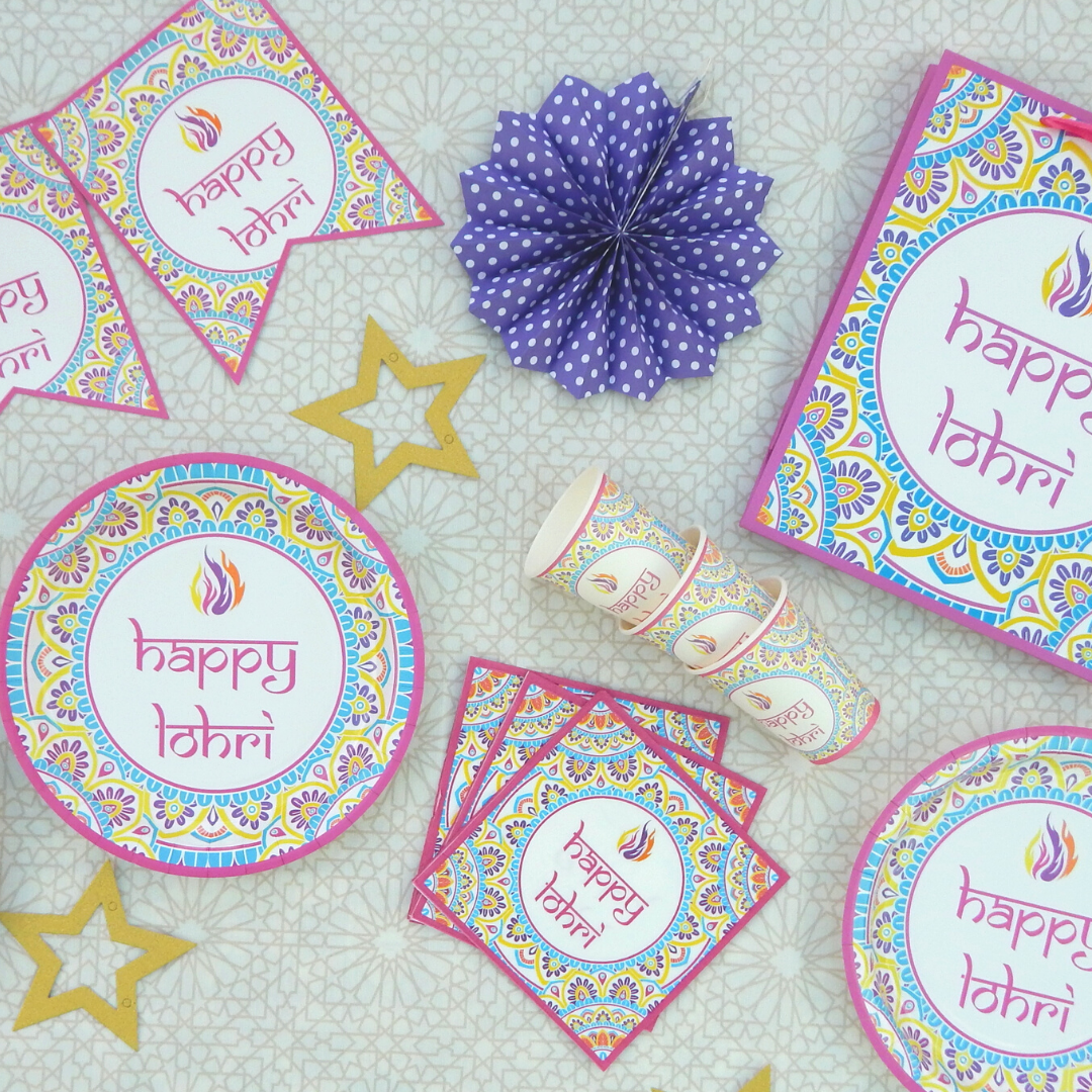 Lohri Party Pack - Colourful