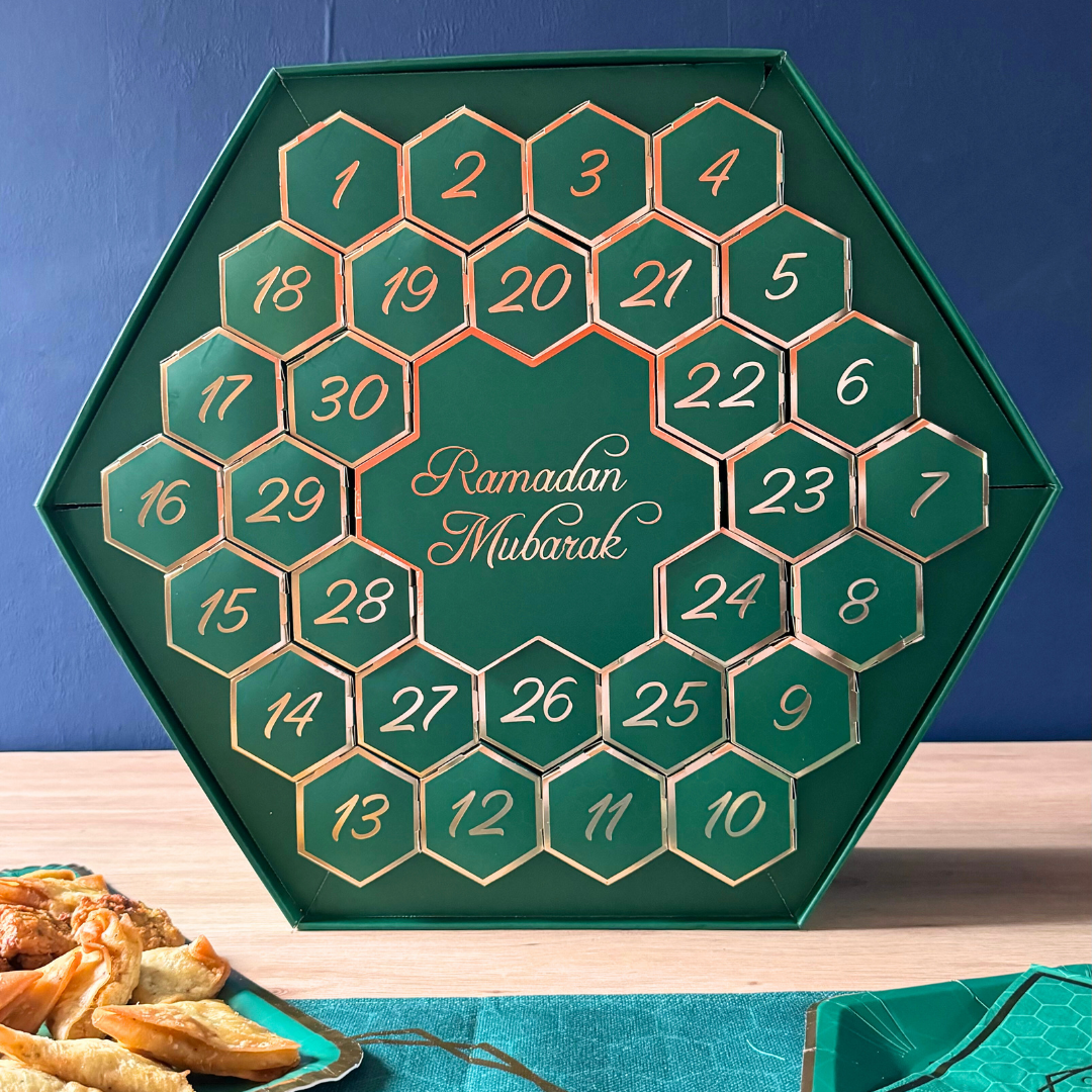 Ramadan Honeycomb Calendar & Cream Chocolates (30pk)