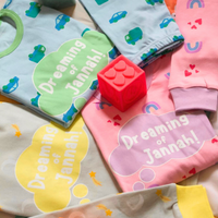 Dreaming of Jannah Kids Pyjamas - Purple & Pink (6-7yrs)