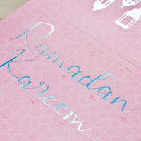 Ramadan Chocolate Countdown Calendar - Pink & Glitter