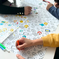 Colour In Gift Wrap & Tag