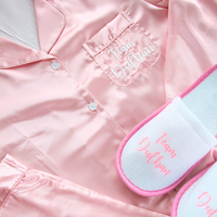 Team Dulhan Slippers - White & Rose