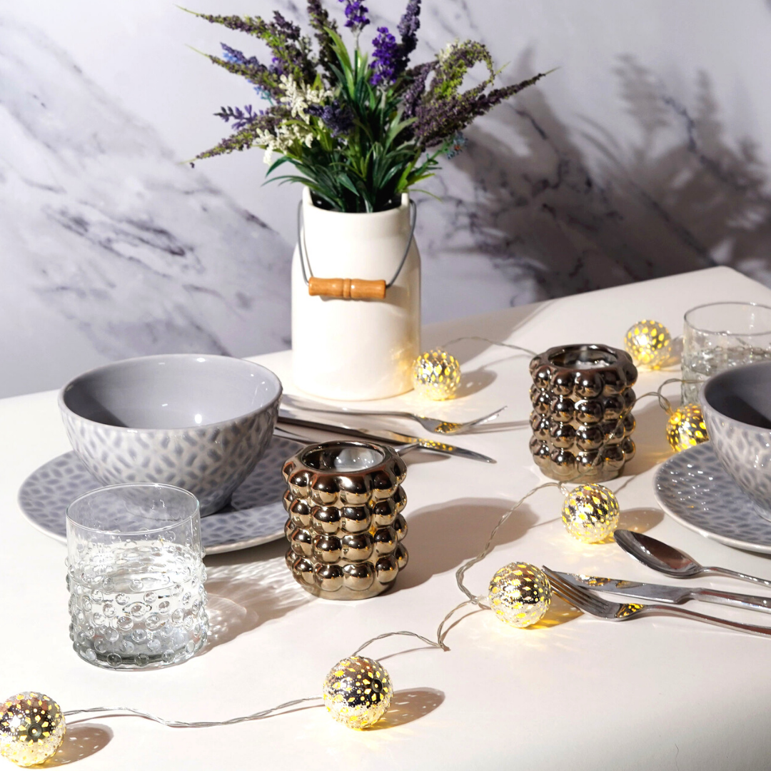 Ball Fairy Lights - Silver