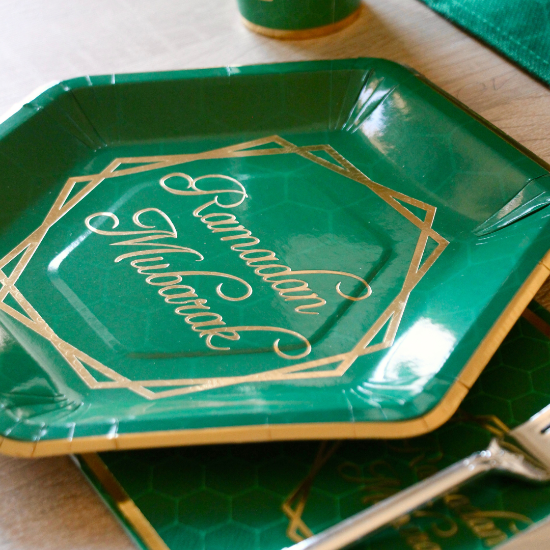 Party In A Box - Ramadan - Green & Gold