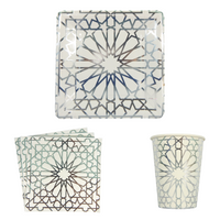 Geo Silver Party Pack