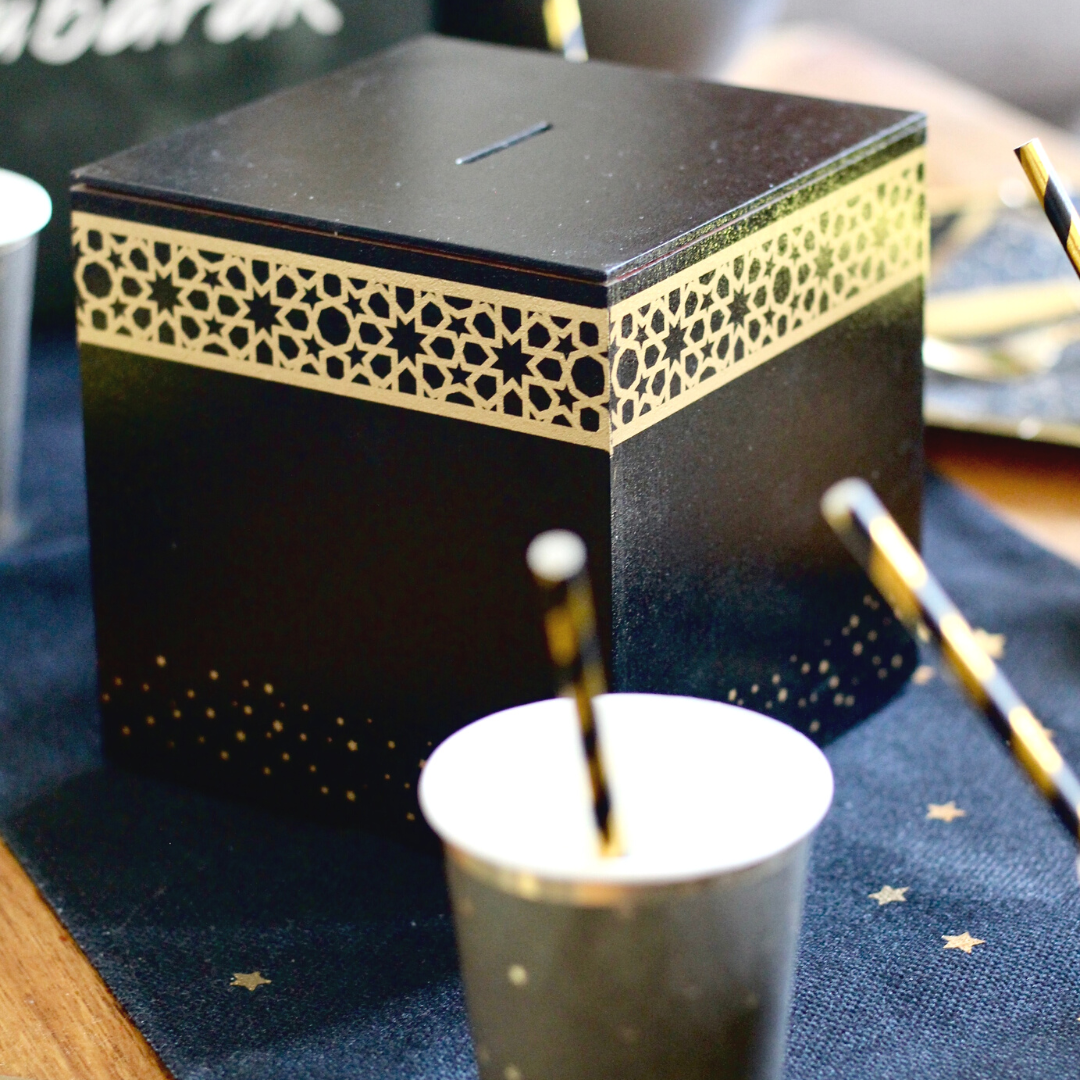 Wooden Kaaba Money Box