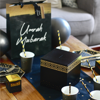 Wooden Kaaba Money Box