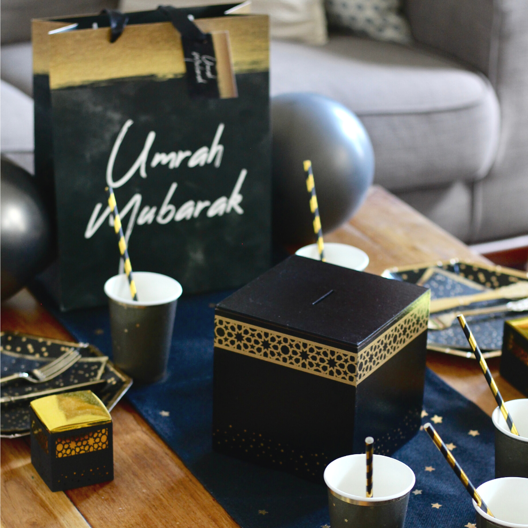 Wooden Kaaba Money Box