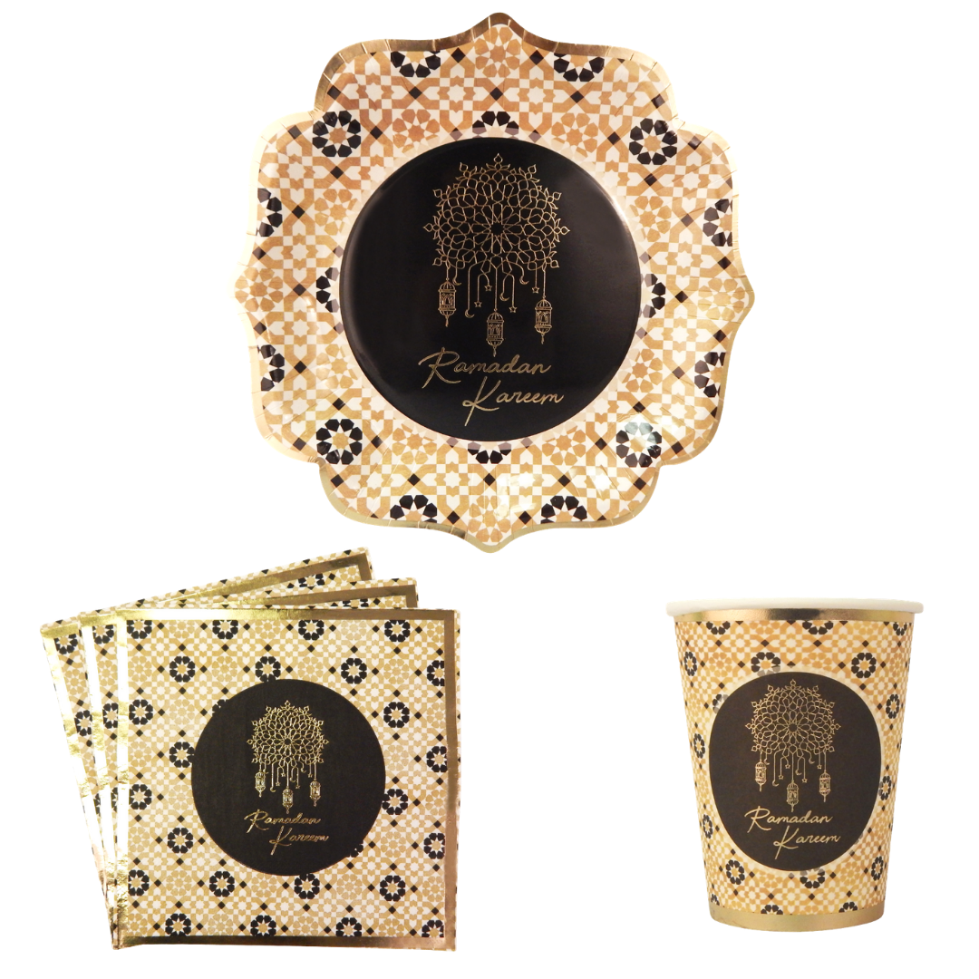 Ramadan Party Pack - Black & Gold