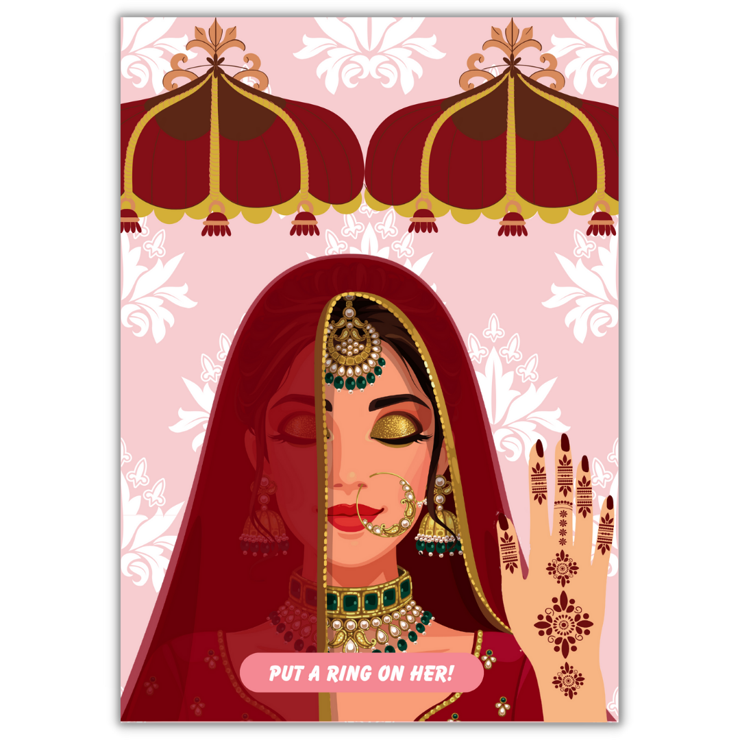 Put The Ring On The Bride - Party Game Pack