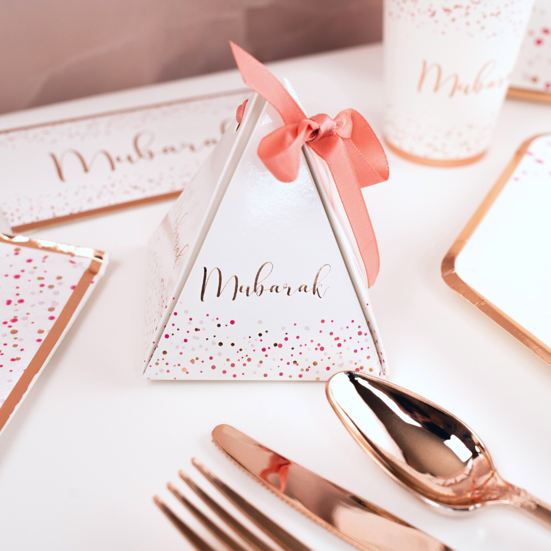 Mubarak Confetti Favour Boxes (10pk)