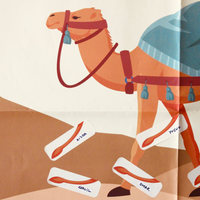 Pin The Tail On The Camel - Party Game Pack