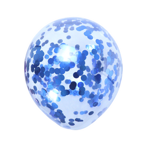 Confetti Balloons (10pk) - Blue