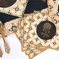 Ramadan Kareem Party Napkins (20pk) - Black & Gold