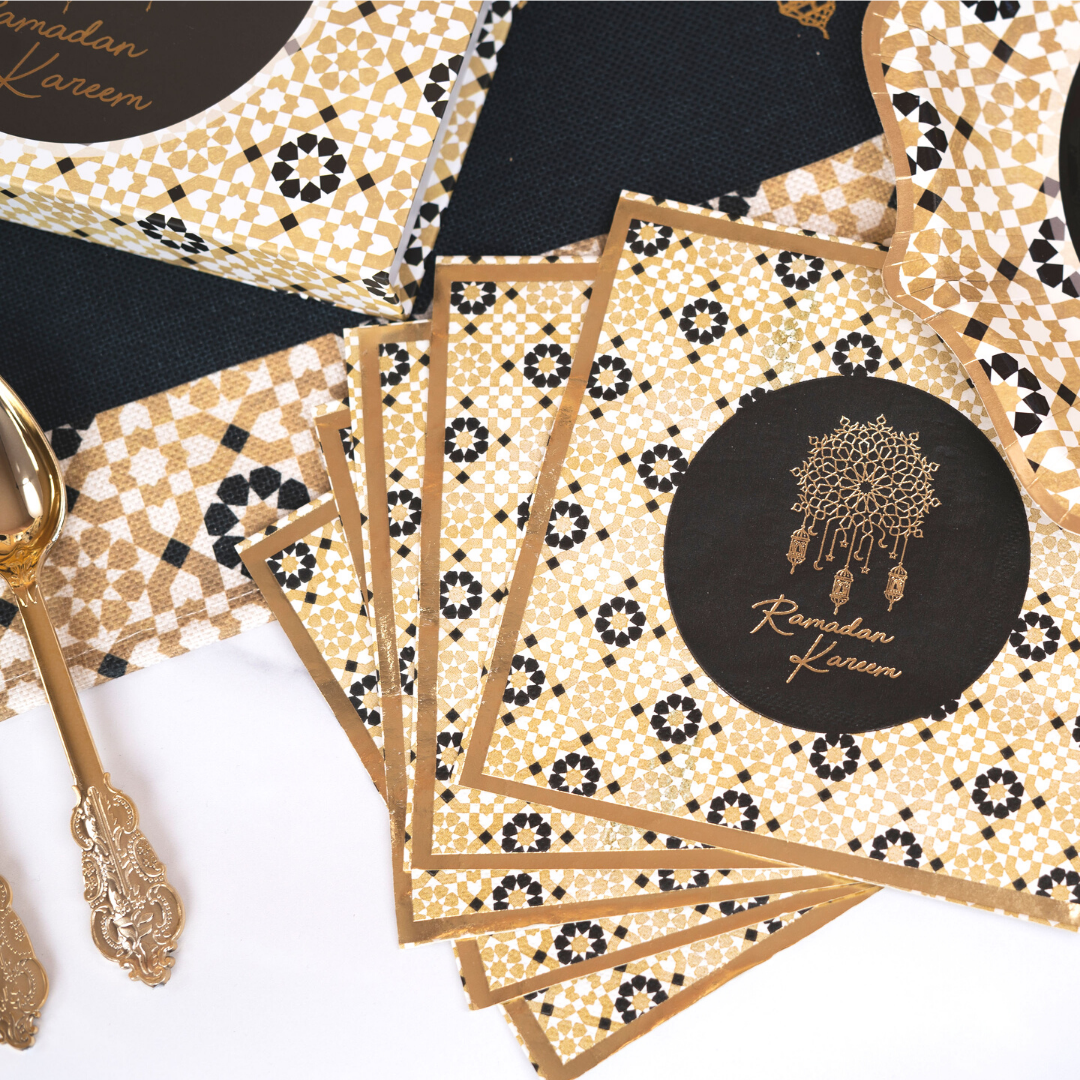 Ramadan Party Pack - Black & Gold