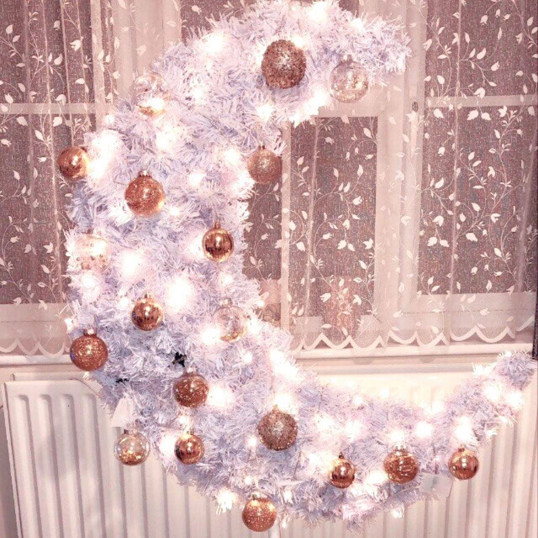 Eid Moon Tree Bundle - White with Star & Skirt