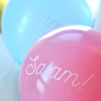 Salam Party Balloons (10pk) - Pastel & Iridescent