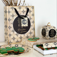 Ramadan Kareem Gift Bag - Black & Gold