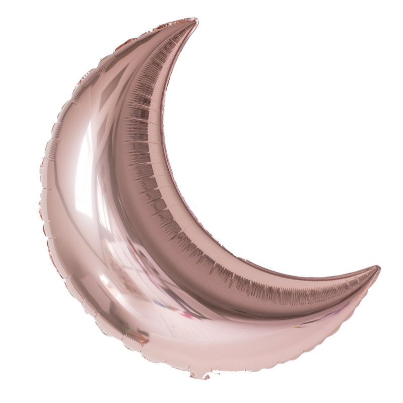 Moon Foil Balloon - Rose Gold
