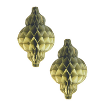 Lantern Honeycombs (2pk) - Gold