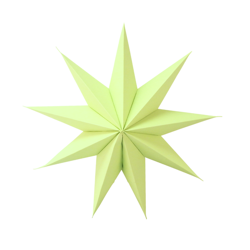 Hanging Star - Green