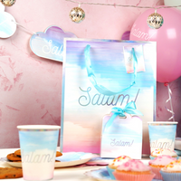 Salam Party Banner - Pastel & Iridescent