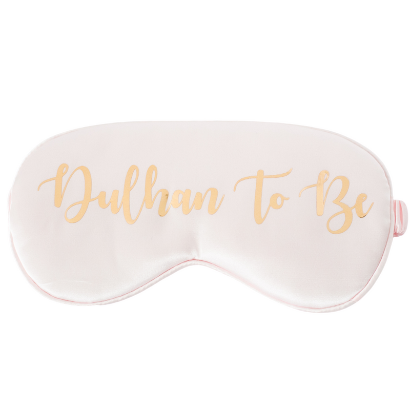 Dulhan To Be Eye Mask - Rose Gold