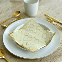 Moroccan Ivory Party Napkins - 20 pack