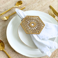 Geo Shapes (4pk) - Gold