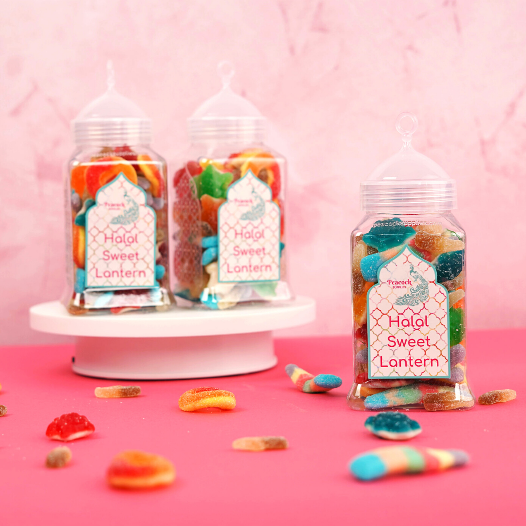 Halal Sweet Lantern Jar (3pk)