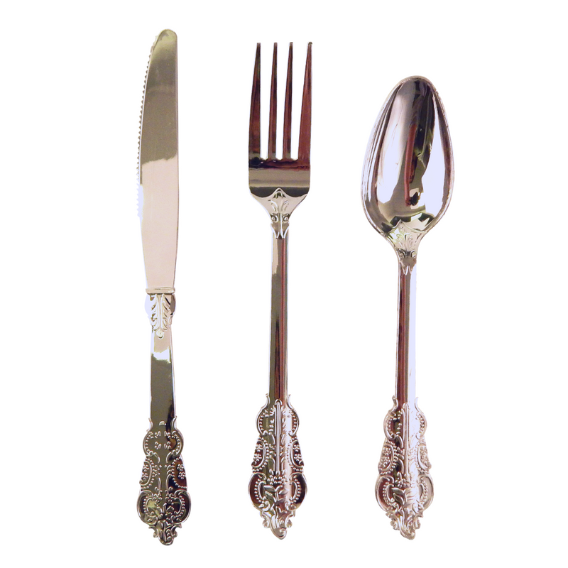 Party Cutlery (18pk) - Silver