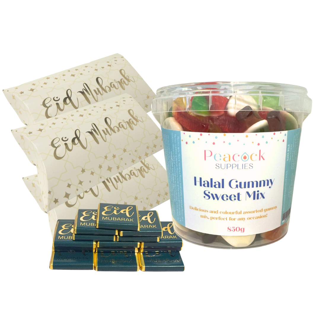 Party Favours Bundle with Filler (10pk) - Eid Cream