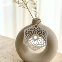 Geo Shapes (4pk) - Silver