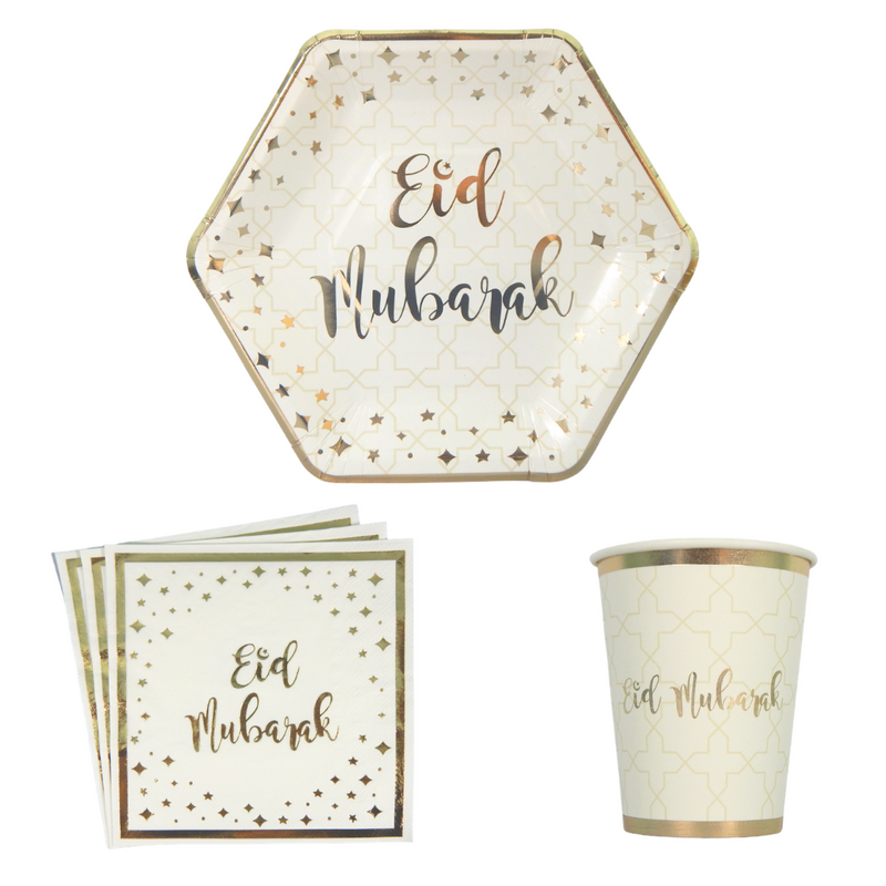 Eid Party Pack - Cream & Gold