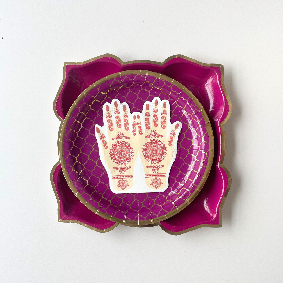 Henna Mehndi Hands Napkins (20pk)