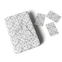 Colour In Gift Wrap & Tag
