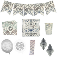 Party In A Box - Geo - Silver