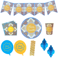 Party In A Box - Vaisakhi - Blue & Yellow