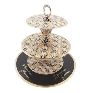 Ramadan Kareem Cupcake Stand - Black & Gold
