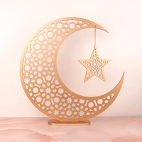 Large Moon & Star - Gold