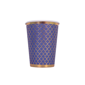 Moroccan Navy Party Cups - 10 pack