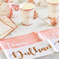 Team Dulhan & Dulhan To Be Sashes - 8 pack