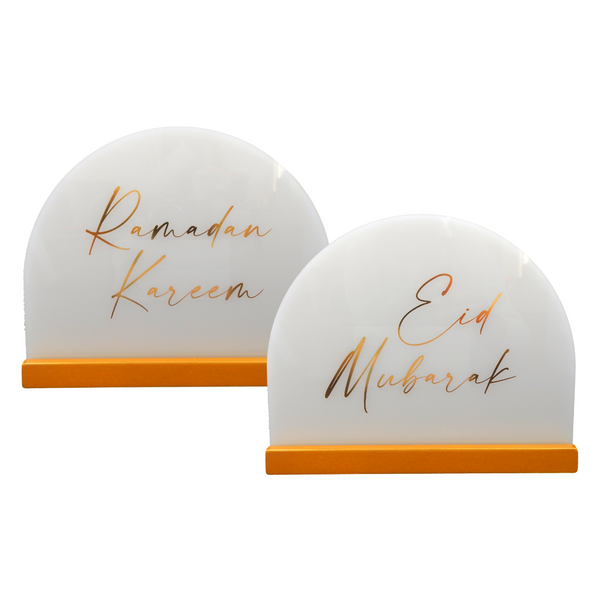 Acrylic Candle Plaque Display - Celebration Bundle